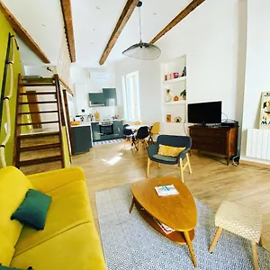 Vaste Et Charmant Loft Climatise Au Coeur De Marseilles